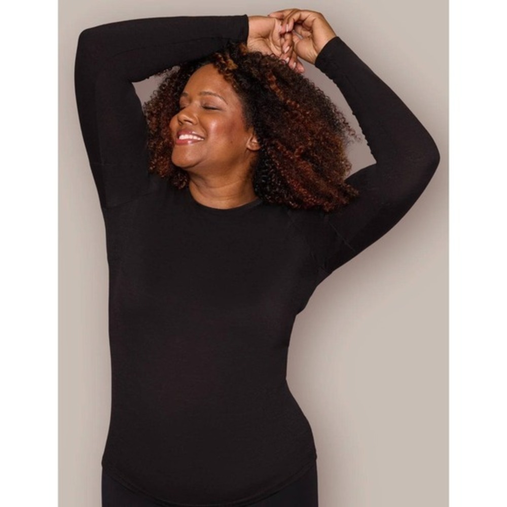 Numi The Long-Sleeve Crew Neck Black Size XS New With Tags